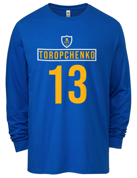 Away Jersey Alexey Toropchenko Men's Long-Sleeve T-Shirt | Swagsta