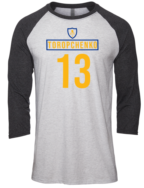 Home Jersey Alexey Toropchenko Unisex Premium Three-Quarter Raglan T-Shirt | Swagsta