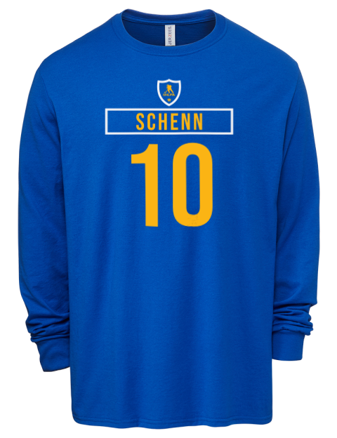 Away Jersey Brayden Schenn Men's Premium Blend Long Sleeve-T-Shirt | Swagsta