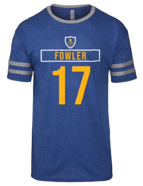 Away Jersey Cam Fowler Men's Tri-Blend T-Shirt | Swagsta