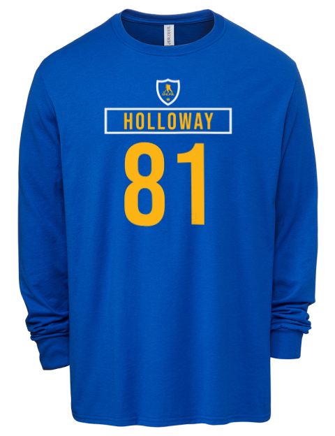 Away Jersey Dylan Holloway Men's Premium Blend Long Sleeve-T-Shirt | Swagsta