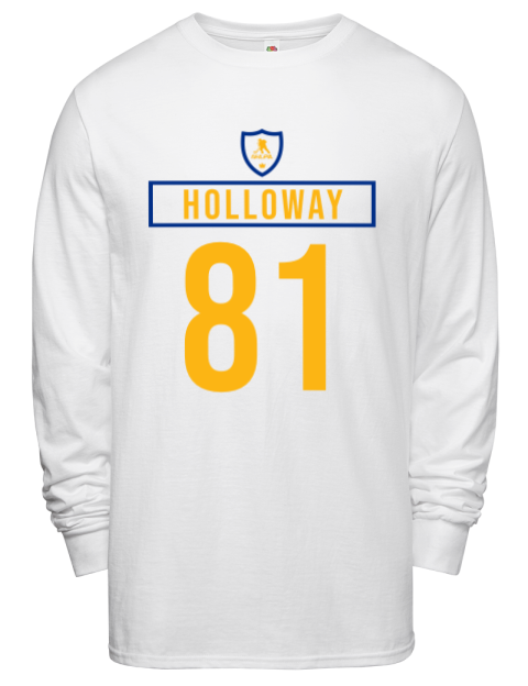 Home Jersey Dylan Holloway Men's Long-Sleeve T-Shirt | Swagsta
