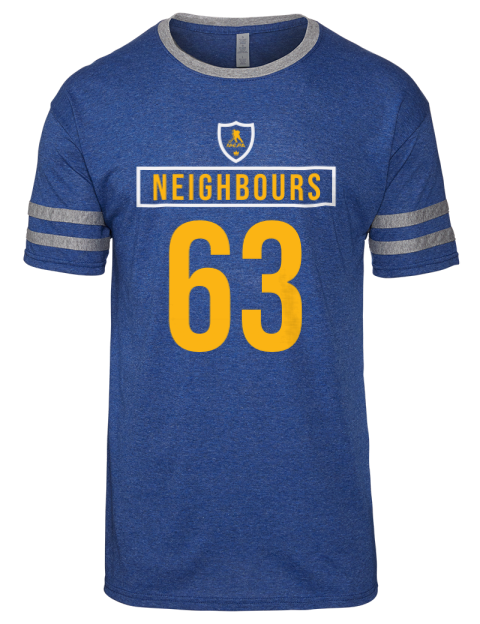 Away Jersey Jake Neighbours Men's Tri-Blend T-Shirt | Swagsta