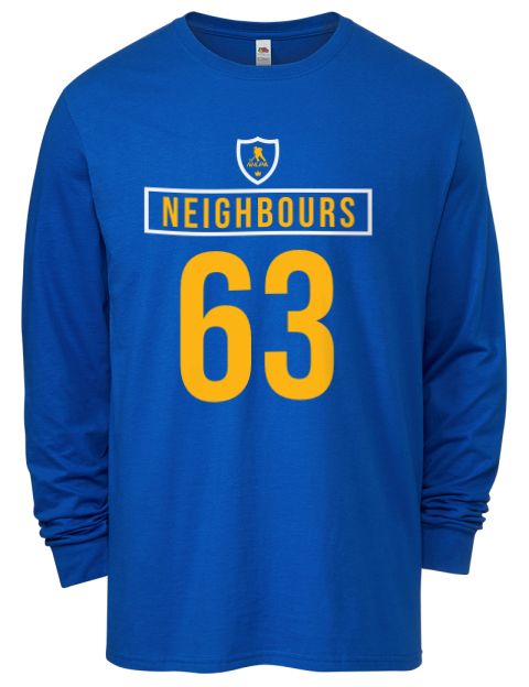 Away Jersey Jake Neighbours Men's Long-Sleeve T-Shirt | Swagsta