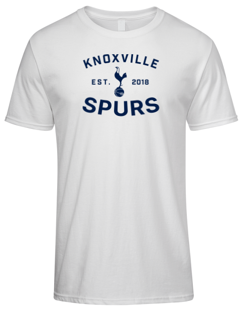 Fan Wear Knoxville Spurs Premium Ring-Spun Cotton Unisex T-Shirt | Swagsta