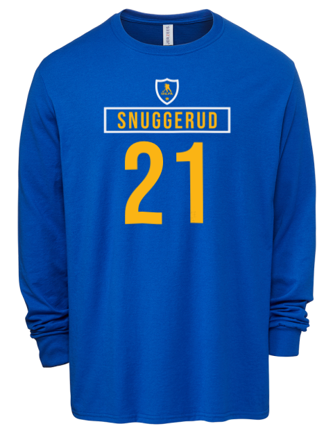 Away Jersey Jimmy Snuggerud Men's Premium Blend Long Sleeve-T-Shirt | Swagsta