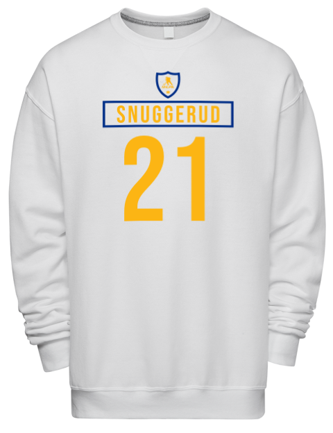 Home Jersey Jimmy Snuggerud Premium Unisex Crewneck Sweatshirt | Swagsta