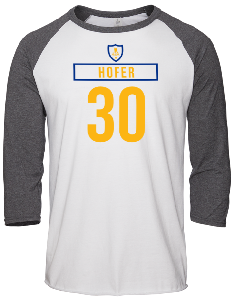 Home Jersey Joel Hofer Unisex Premium Three-Quarter Raglan T-Shirt | Swagsta