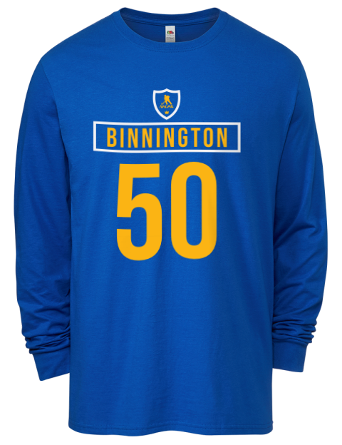 Away Jersey Jordan Binnington Men's Long-Sleeve T-Shirt | Swagsta