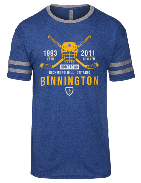 Heritage Jordan Binnington Men's Tri-Blend T-Shirt | Swagsta