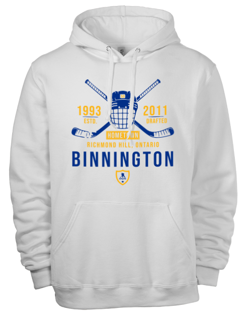 Classic Heritage Jordan Binnington Eco Premium Unisex Hooded Sweatshirt | Swagsta