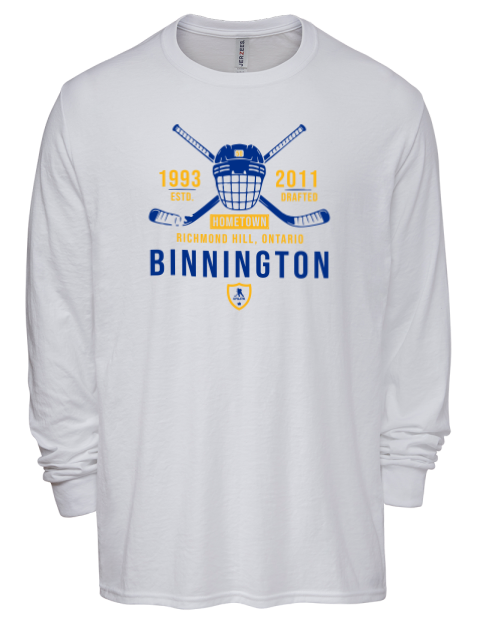 Classic Heritage Jordan Binnington Men's Premium Blend Long Sleeve-T-Shirt | Swagsta