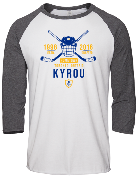 Classic Heritage Jordan Kyrou Unisex Premium Three-Quarter Raglan T-Shirt | Swagsta