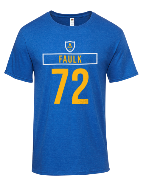 Away Jersey Justin Faulk Iconic Men's T-Shirt | Swagsta