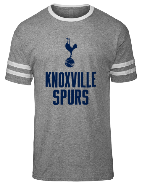 Stacked Knoxville Spurs Men's Tri-Blend T-Shirt | Swagsta