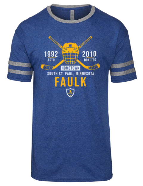 Heritage Justin Faulk Men's Tri-Blend T-Shirt | Swagsta