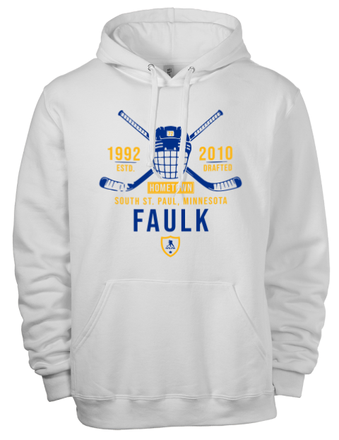 Classic Heritage Justin Faulk Eco Premium Unisex Hooded Sweatshirt | Swagsta