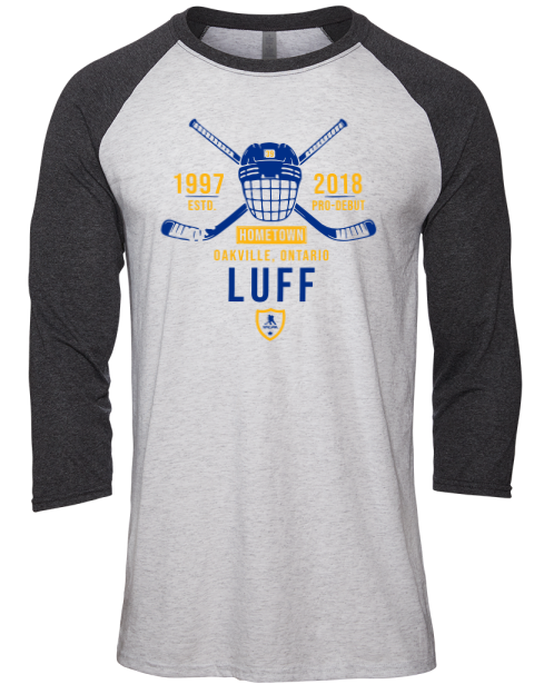 Classic Heritage Matt Luff Unisex Premium Three-Quarter Raglan T-Shirt | Swagsta