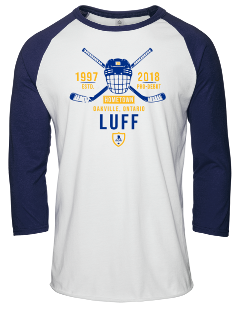 Classic Heritage Matt Luff Unisex Premium Three-Quarter Raglan T-Shirt | Swagsta