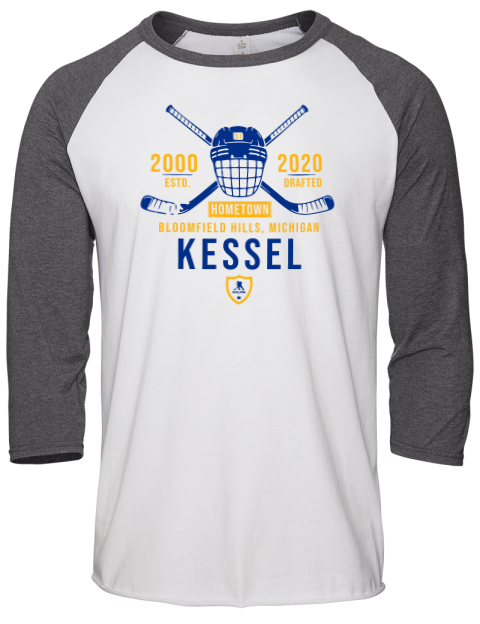 Classic Heritage Matthew Kessel Unisex Premium Three-Quarter Raglan T-Shirt | Swagsta