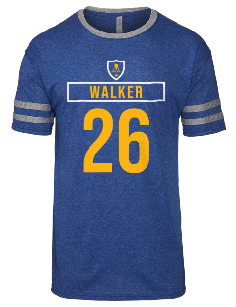 Away Jersey Nathan Walker Men's Tri-Blend T-Shirt | Swagsta