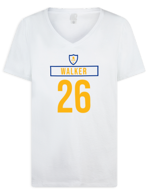 Home Jersey Nathan Walker Premium Ladies V-Neck T-Shirt | Swagsta