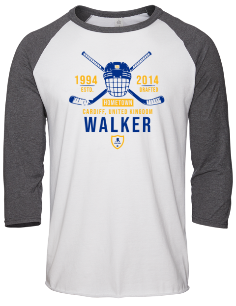 Classic Heritage Nathan Walker Unisex Premium Three-Quarter Raglan T-Shirt | Swagsta