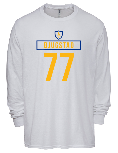 Home Jersey Nick Bjugstad Men's Premium Blend Long Sleeve-T-Shirt | Swagsta