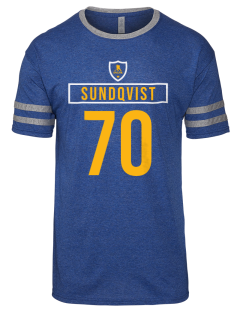 Away Jersey Oskar Sundqvist Men's Tri-Blend T-Shirt | Swagsta