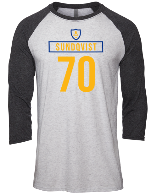 Home Jersey Oskar Sundqvist Unisex Premium Three-Quarter Raglan T-Shirt | Swagsta