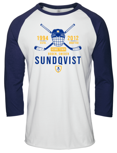 Classic Heritage Oskar Sundqvist Unisex Premium Three-Quarter Raglan T-Shirt | Swagsta