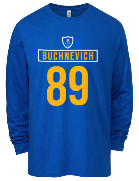Away Jersey Pavel Buchnevich Men's Long-Sleeve T-Shirt | Swagsta