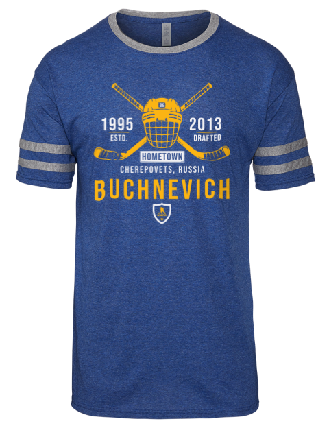 Heritage Pavel Buchnevich Men's Tri-Blend T-Shirt | Swagsta