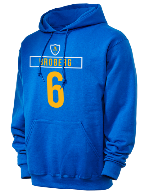 Away Jersey Philip Broberg Unisex Hooded Sweatshirt | Swagsta