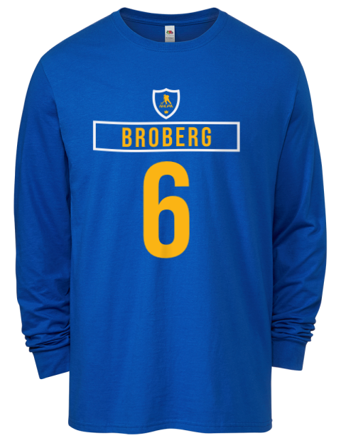 Away Jersey Philip Broberg Men's Long-Sleeve T-Shirt | Swagsta