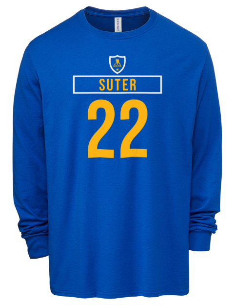 Away Jersey Pius Suter Men's Premium Blend Long Sleeve-T-Shirt | Swagsta