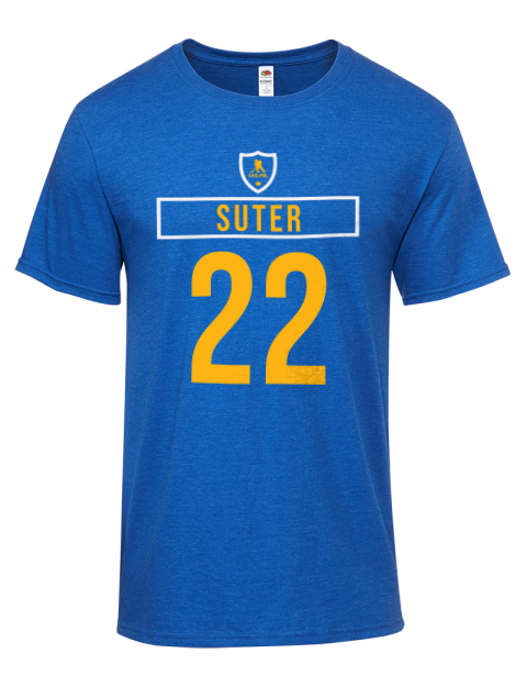 Away Jersey Pius Suter Iconic Men's T-Shirt | Swagsta
