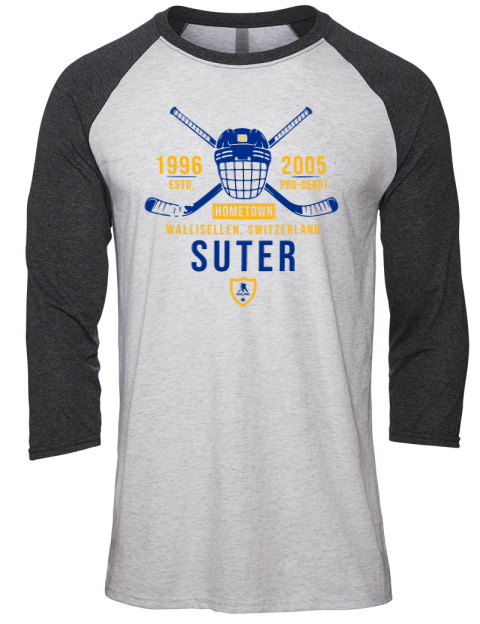 Classic Heritage Pius Suter Unisex Premium Three-Quarter Raglan T-Shirt | Swagsta