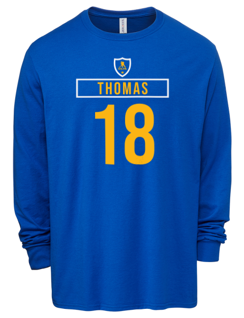 Away Jersey Robert Thomas Men's Premium Blend Long Sleeve-T-Shirt | Swagsta