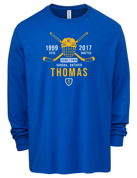 Heritage Robert Thomas Men's Premium Blend Long Sleeve-T-Shirt | Swagsta