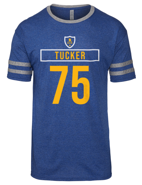 Away Jersey Tyler Tucker Men's Tri-Blend T-Shirt | Swagsta