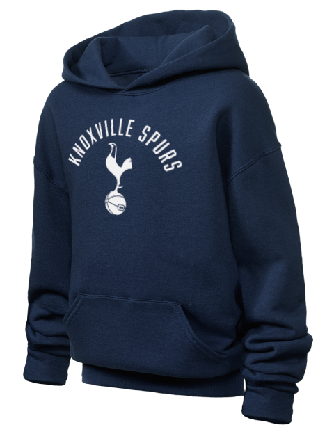 Arched Knoxville Spurs Youth Hooded Sweatshirt | Swagsta