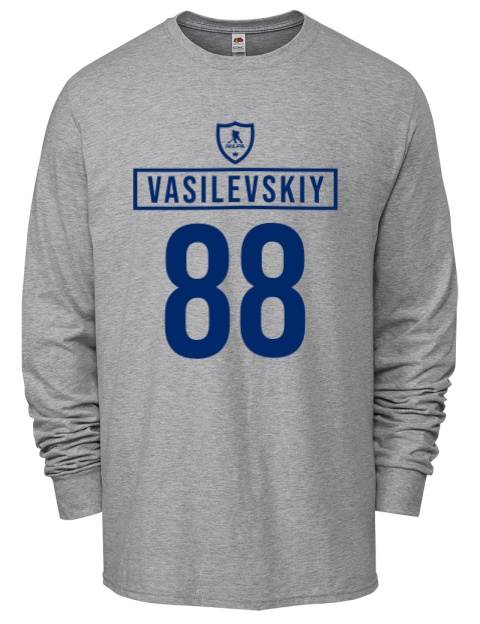 Home Jersey Andrei Vasilevskiy Men's Long-Sleeve T-Shirt | Swagsta