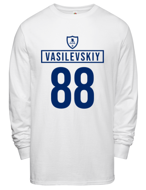 Home Jersey Andrei Vasilevskiy Men's Long-Sleeve T-Shirt | Swagsta