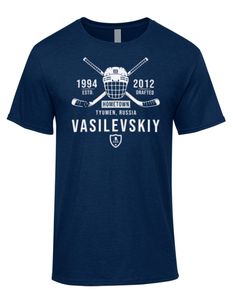Heritage Andrei Vasilevskiy Premium Ring-Spun Cotton Unisex T-Shirt | Swagsta