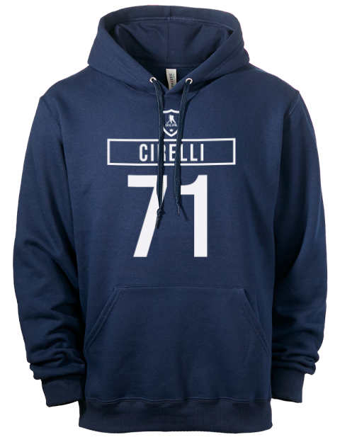 Away Jersey Anthony Cirelli Eco Premium Unisex Hooded Sweatshirt | Swagsta