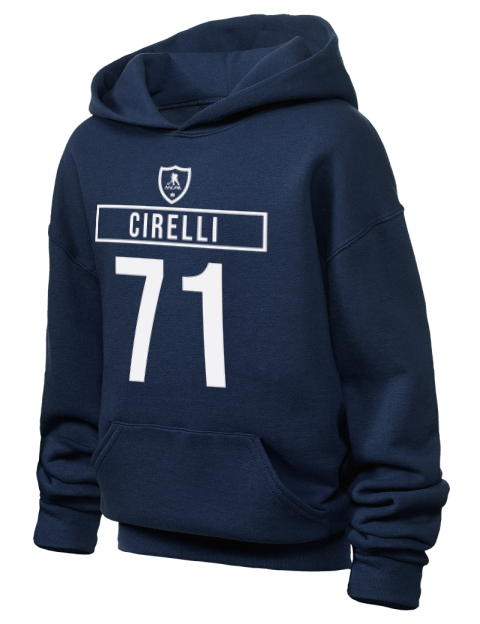 Away Jersey Anthony Cirelli Youth Hooded Sweatshirt | Swagsta