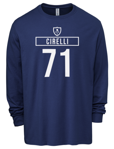 Away Jersey Anthony Cirelli Men's Premium Blend Long Sleeve-T-Shirt | Swagsta