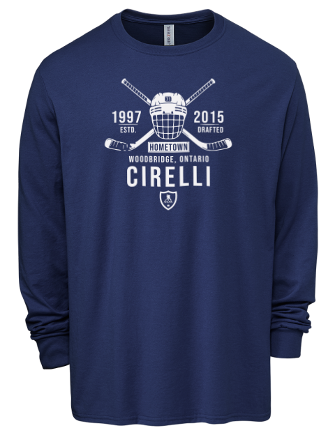 Heritage Anthony Cirelli Men's Premium Blend Long Sleeve-T-Shirt | Swagsta