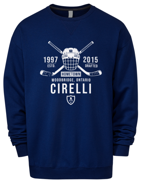Heritage Anthony Cirelli Premium Unisex Crewneck Sweatshirt | Swagsta